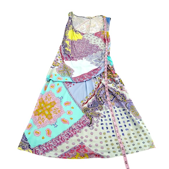Etro Multicolor Mixed Print Shift Dress, Size Small* (Please see below) - Picture 10 of 16